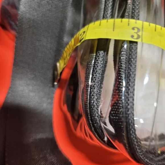 Clear Black Trim Crossbody Bag - Picture 5 of 7